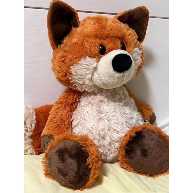 粉童英国小狐狸 桔色狐狸毛绒玩具可爱公仔森林动物朋友玩偶女孩陪睡