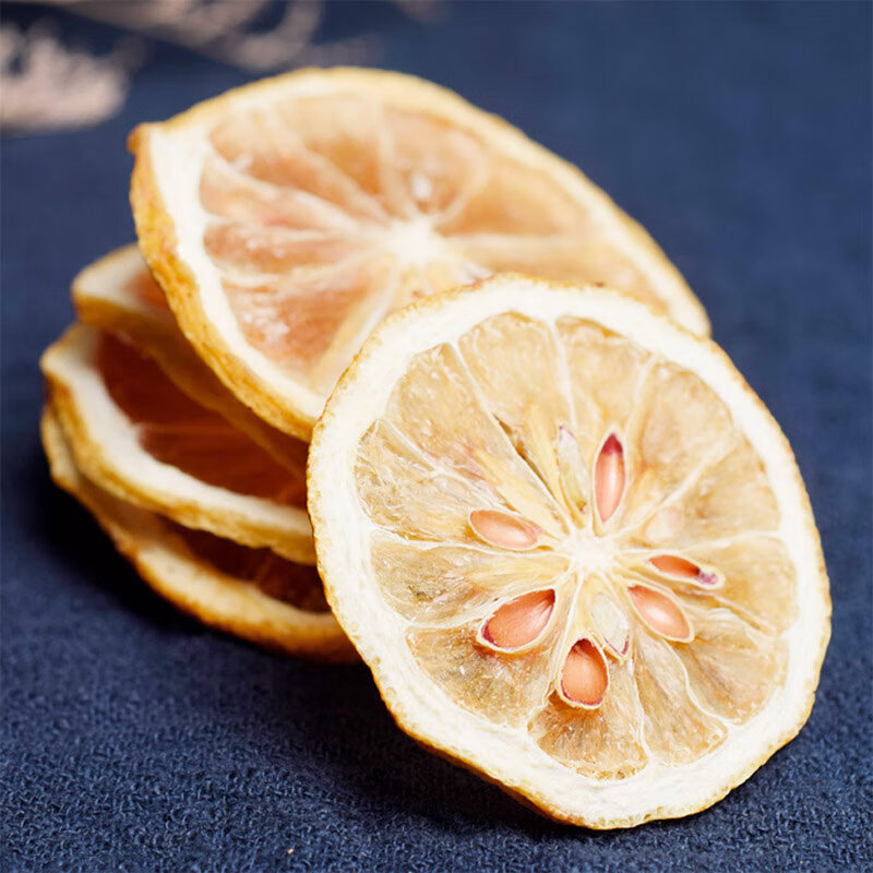 张太和 柠檬干片50g*3袋柠檬片泡茶泡水切片花草茶饮柠水柠檬水干片袋装