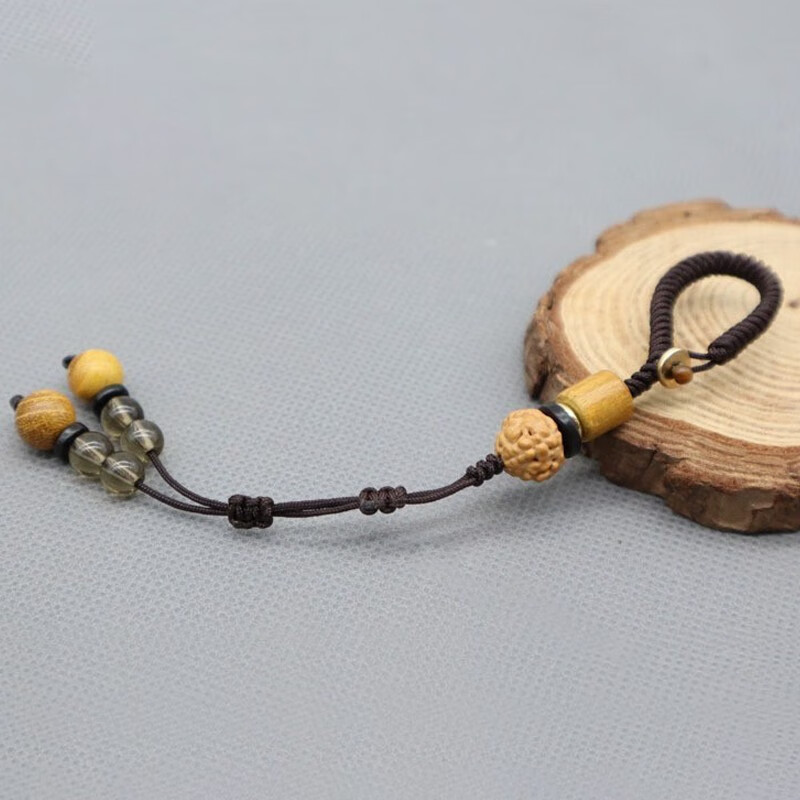 陶立方 手工编织茶壶绳创意文玩绳子系壶盖绳子紫砂壶装饰绳茶道配件