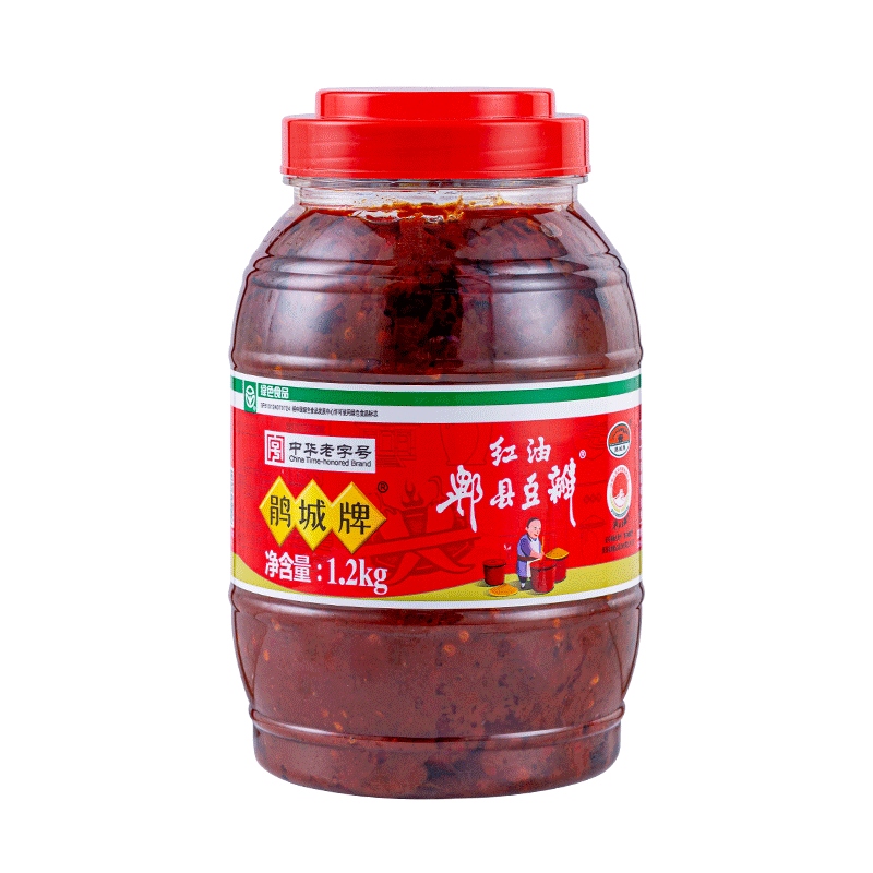 juanchengpai 鹃城牌 红油郫县豆瓣 1.2kg