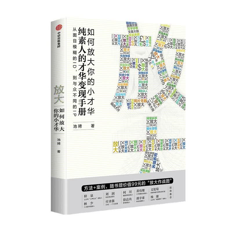 放大 如何放大你的小才华 池骋 著 纯素人的才华变现手册 中信出版社图书