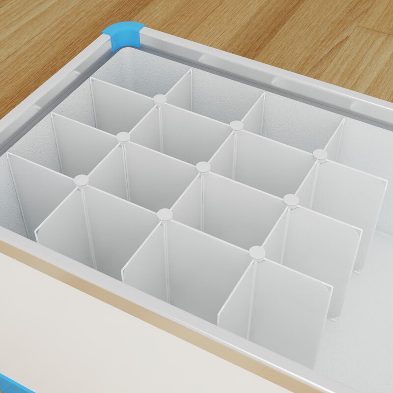 韩天阁冰柜分类隔板冷冻丸子分格板冰箱内部置物架68.