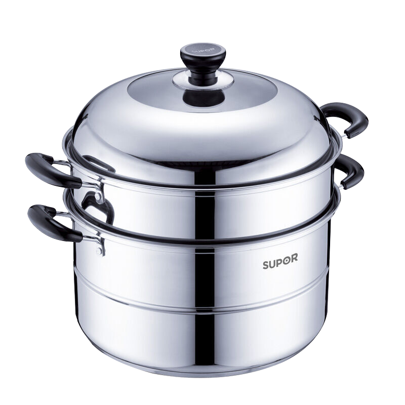 �ղ�����SUPOR�� �������㲻��ָ���˫��304����� ��������ͷ���� 34���� 3�� 34cm