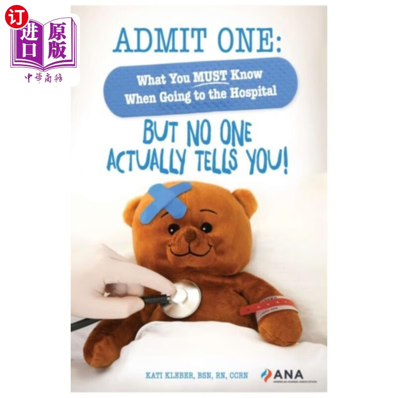 海外直订医药图书admit one 承认一个