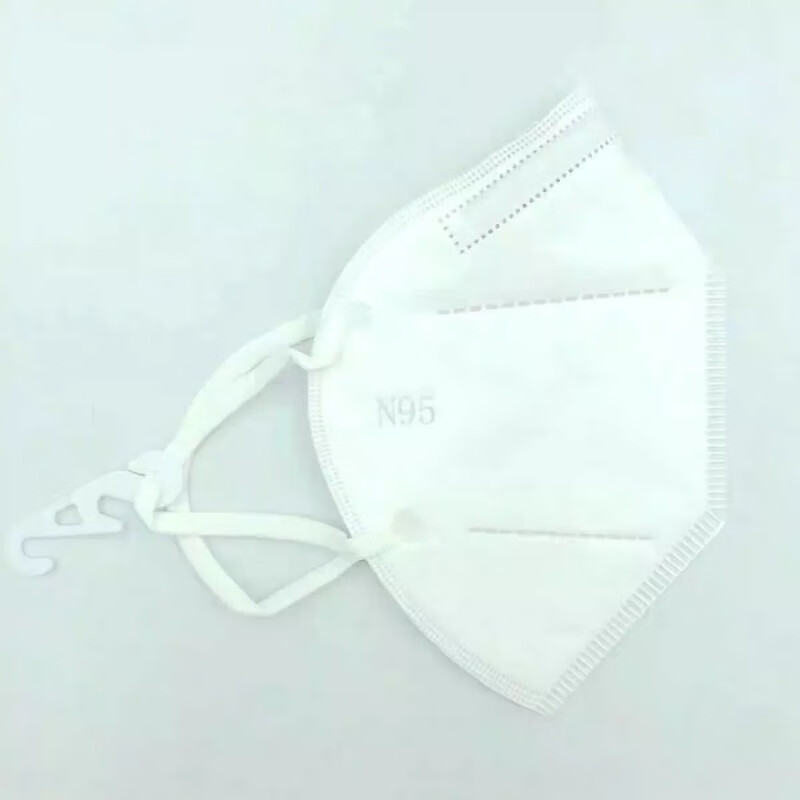 健q/n95口罩一次性使用医用n95 防护口罩挂耳折叠式口罩 60个/盒独立