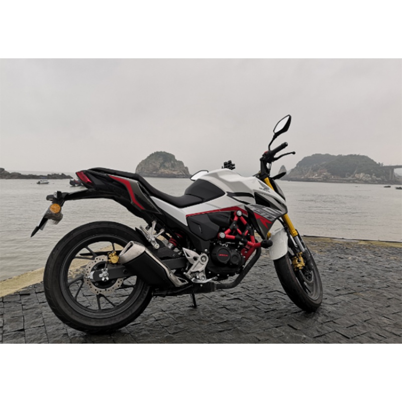 适用五羊本田国三国四cb190r暴锋眼鸷道cb190s防摔杠竞技杠护杠保险杠