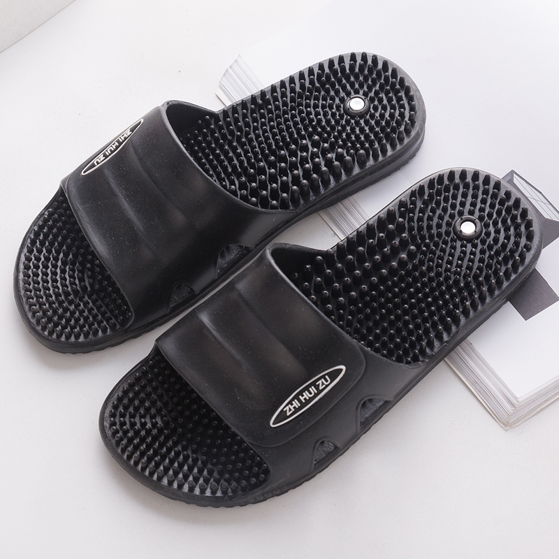 足底按摩拖鞋男保健穴位足疗鞋2020凉家用男夏季耐滑室内浴室洗澡家居