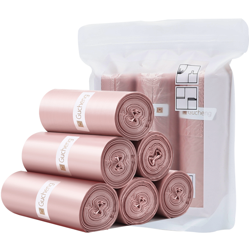 固成GUCHENG加厚手提式垃圾袋背心式玫瑰金色价格趋势和评测推荐|垃圾袋历史价格查询网址