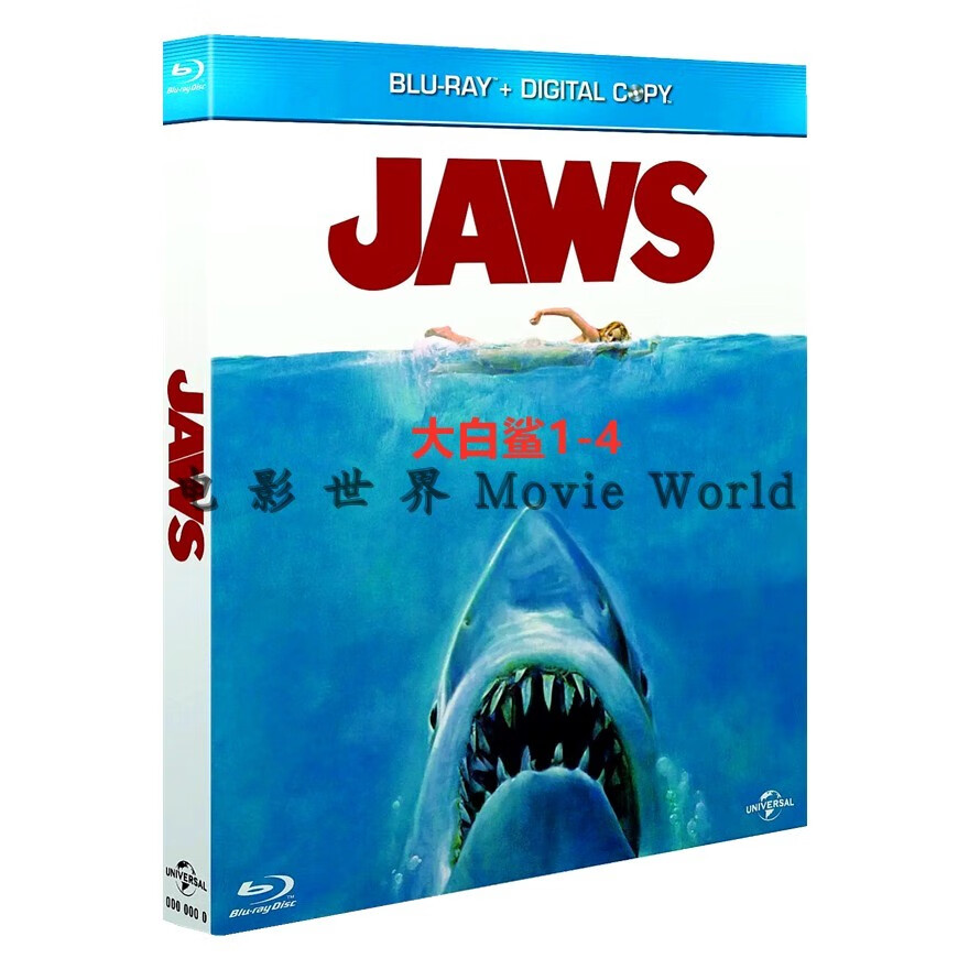 bd 蓝光dvd电影 大白鲨 jaws高清1080p