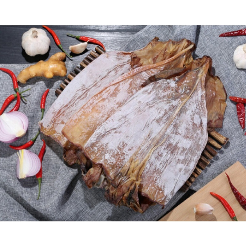 鱿鱼干 海鲜海产干货500克咸鱼干墨目海货