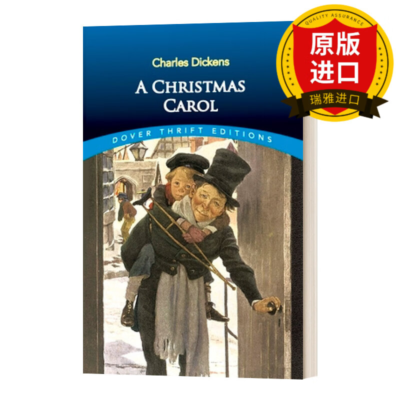 a christmas carol 圣诞颂歌 dover thrift editions 瑞雅进口原版