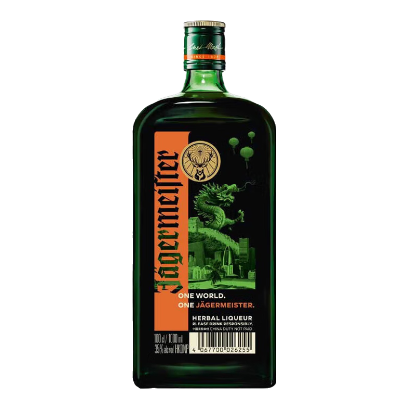 �������ڲ�����Jagermeister Ұ�� �����޶��� ������ 1000ml ��ƿװ