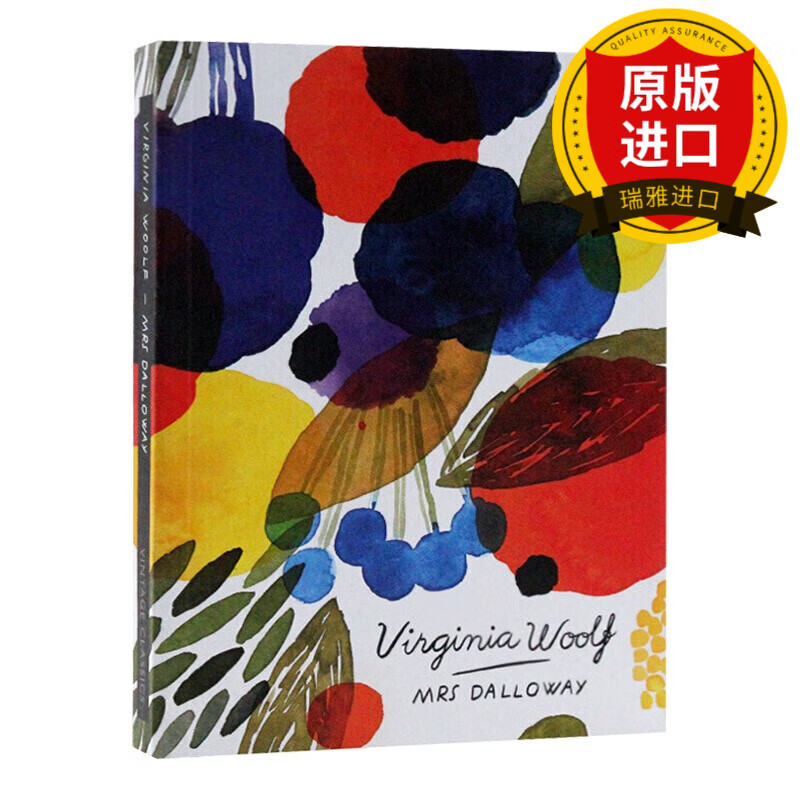 英文原版 达洛维夫人 mrs dalloway vintage classics woolf series