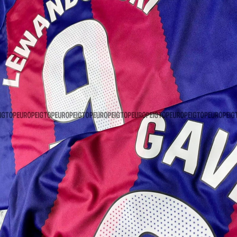 卡傲臻巴萨球衣2324赛季主场加维登贝莱莱万德容球迷版套装儿童 球迷