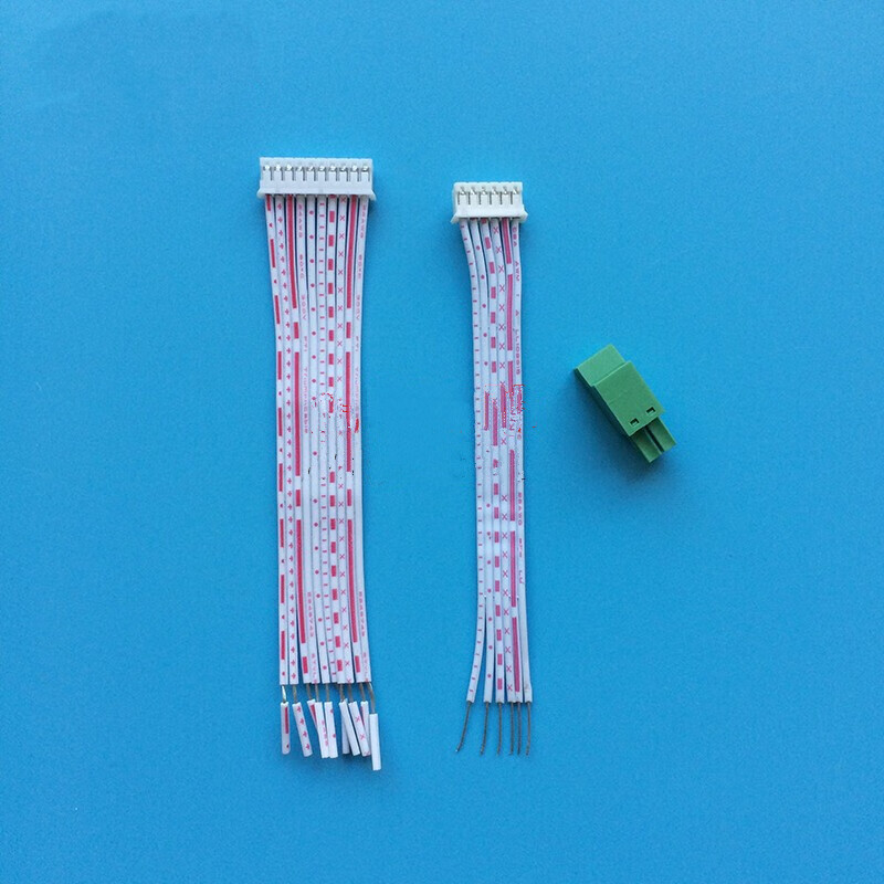 楼宇对讲可视分机门铃排线电源插头绿色电子端子 2芯绿色电源头