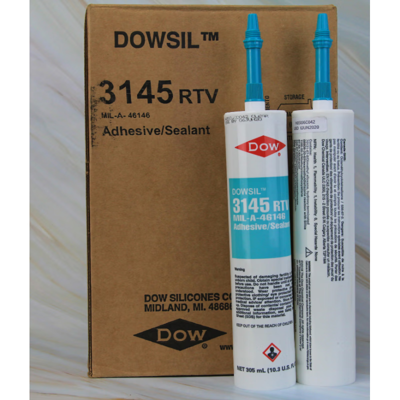 道康宁3145密封胶 dc3145防水胶绝缘胶rtv硅胶零件固定粘结硅 灰色