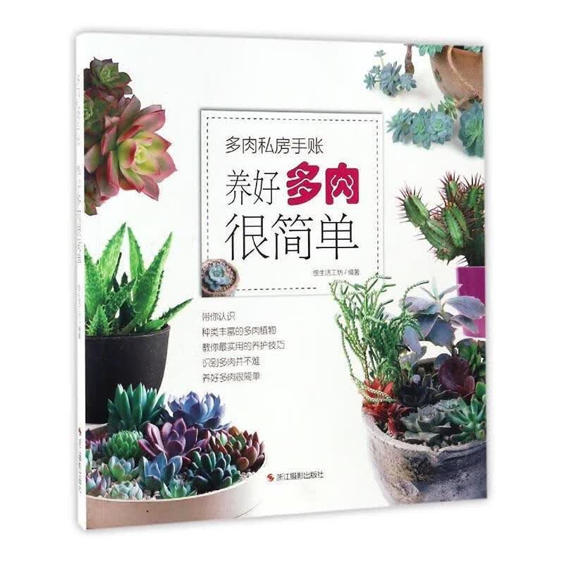 养好多肉很简单 慢生活工坊 家居 9787551417488