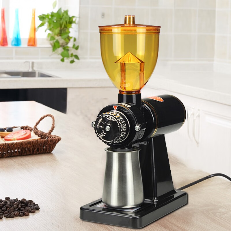 homezest 电动磨豆机咖啡豆研磨机家用不锈钢单品商用小飞鹰款现磨咖