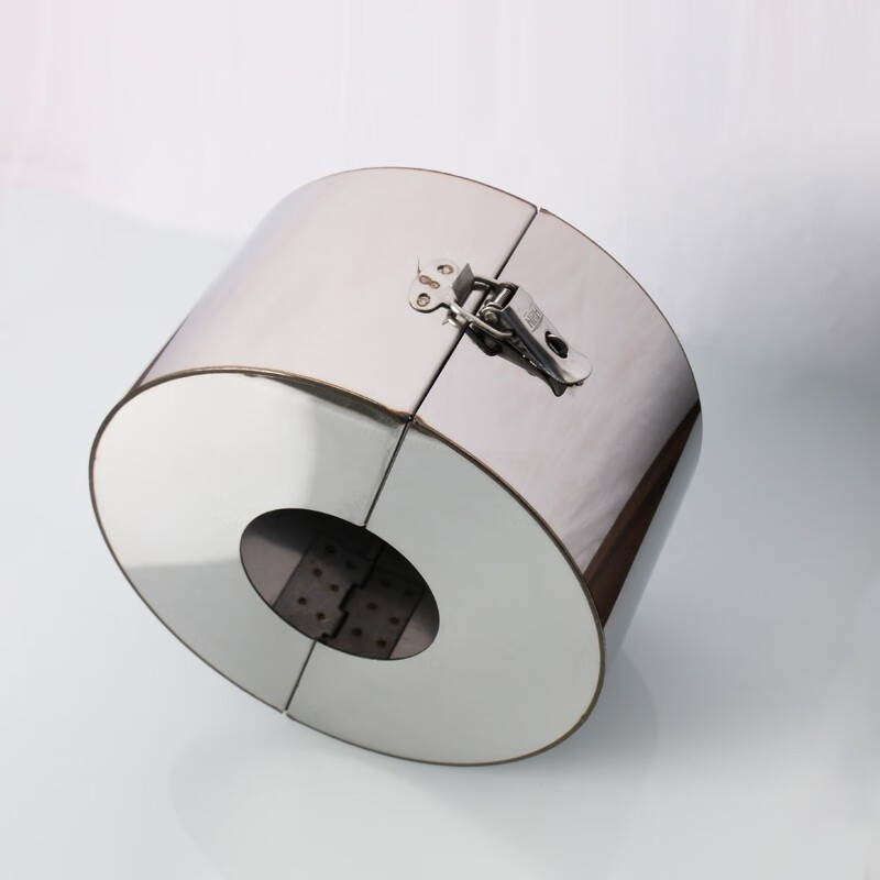 不锈钢法兰保护套防护罩防飞溅耐酸碱高温腐蚀管道泄漏法兰套 1 dn50