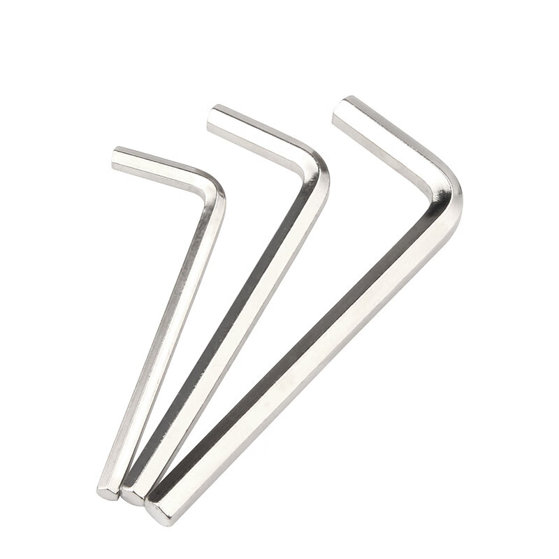 l型内六角扳手好质量六棱六角匙套装螺丝刀工具镀镍0.9mm-10mm 3mm