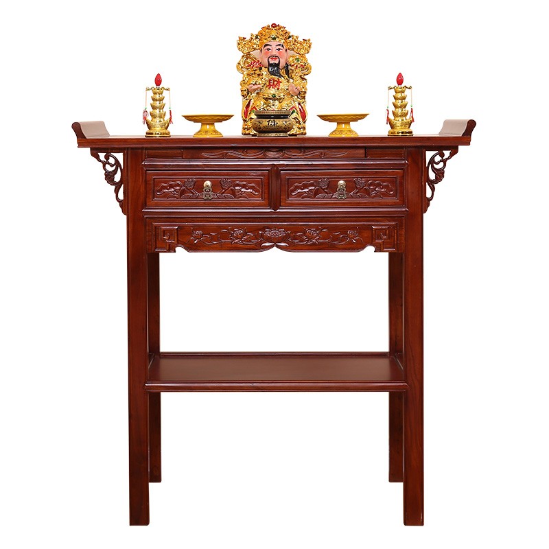 浙朵云实木供桌家用供台现代简约香案供奉桌供柜置物收纳桌型祠堂贡桌