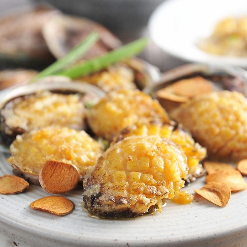 海泽鲜 京选新鲜活冻大鲍鱼9-11头/500g 生鲜贝类 深海九头鲍 海鲜水