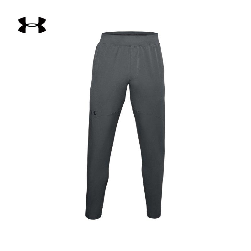 安德玛（UNDERARMOUR）Unstoppable男子运动休闲收腿长裤1352028 灰色012 L