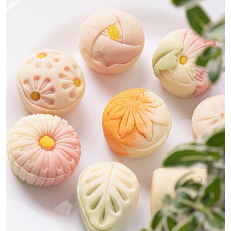 李禧记学雄糕点茶果子和菓子伴手礼零食和果子中式点心茶点果子 喜