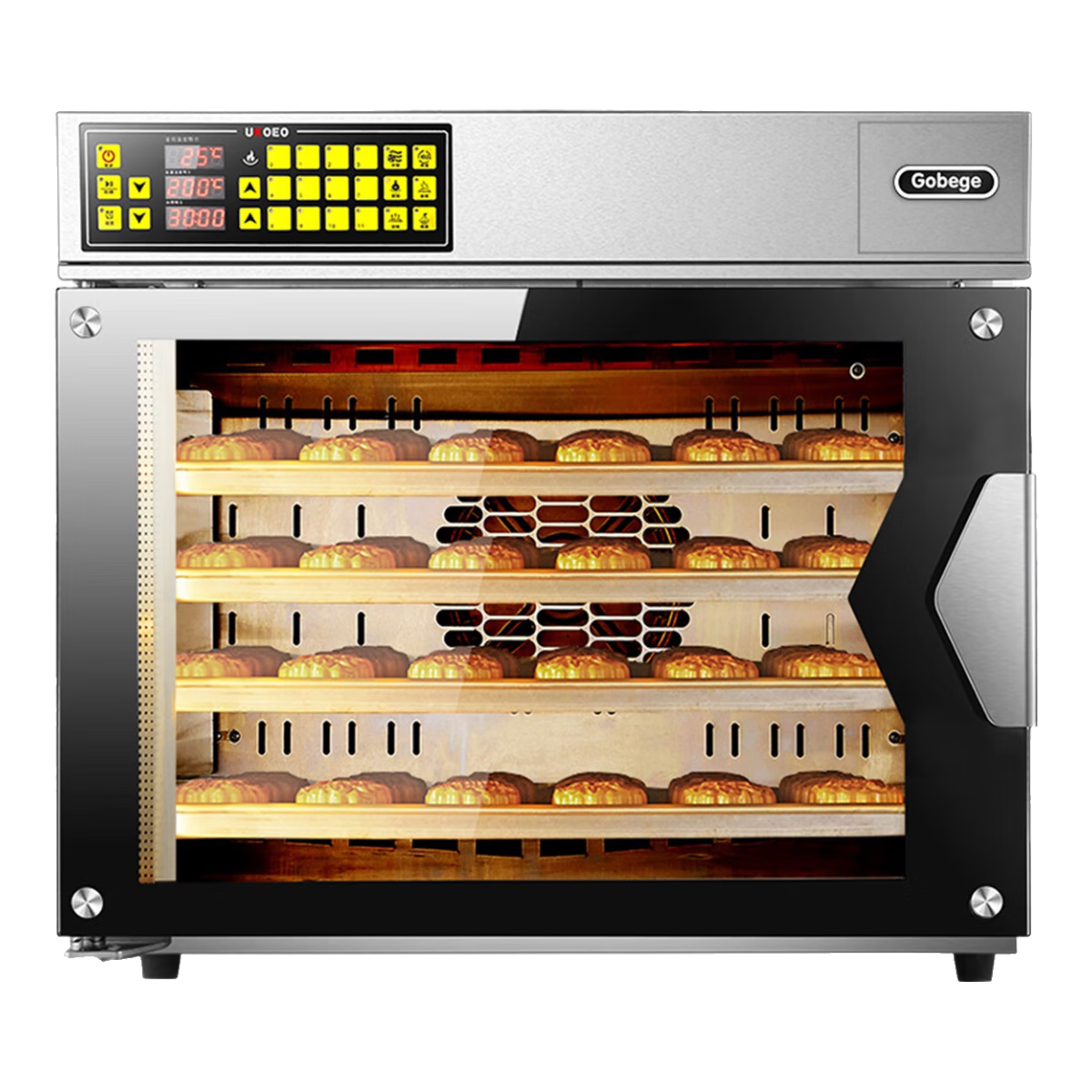 UKOEO高比克GTX120 商用烤箱 160L大容量全自動風爐烘焙多層同烤溫度均勻電烤箱 GXT120熱風爐烤箱160L