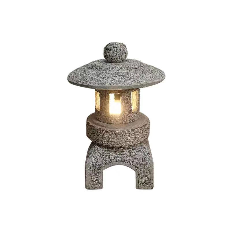 宾猎豹(benloebow)石雕灯仿古石灯仿古摆件庭院灯笼现代新中式酒店