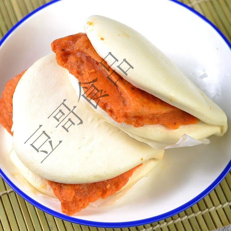 品扬春奥尔良鸡腿割包6个 早餐速食包子便利早餐店专用微波半成品