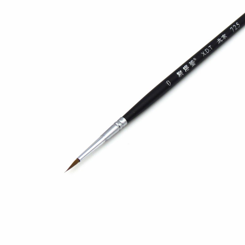 渗线笔高达军事拼装模型上色笔勾线渗线面相笔旧化笔毛笔 0