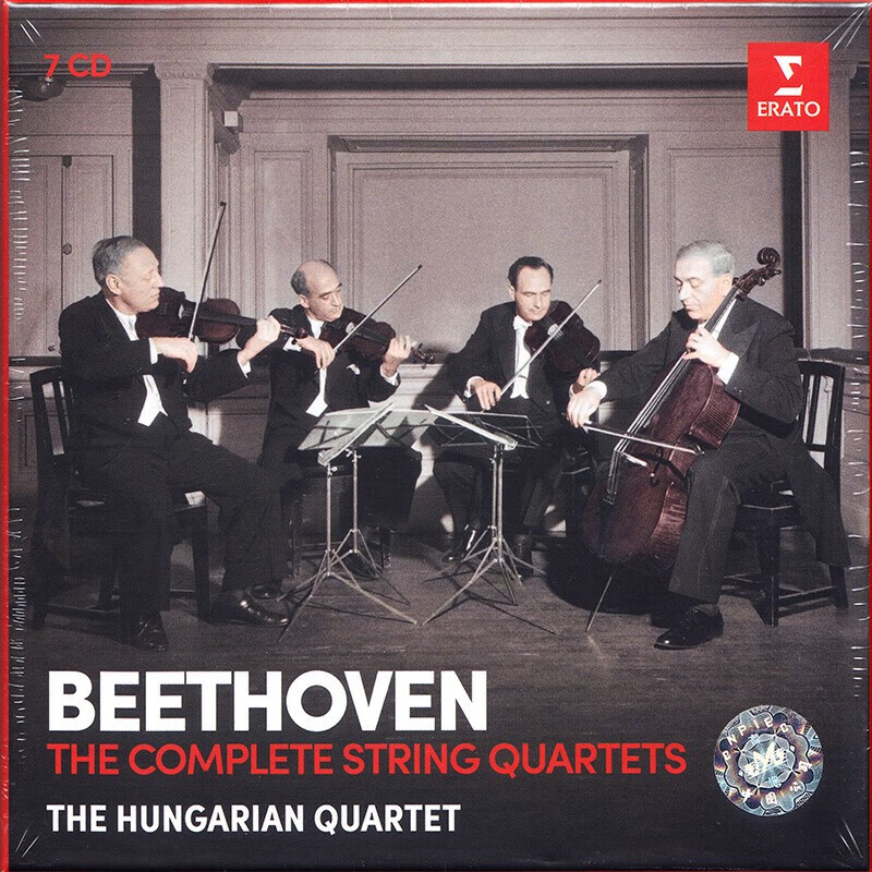 贝多芬:弦乐四重奏1-16(7cd)匈牙利弦乐四重奏