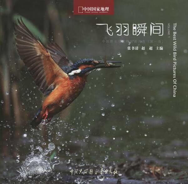 飞羽瞬间:中国野生鸟类精彩图片选【正版好书，下单速发】