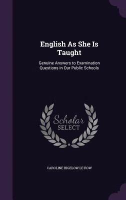 预订 english as she is taught: genuine answers to ex