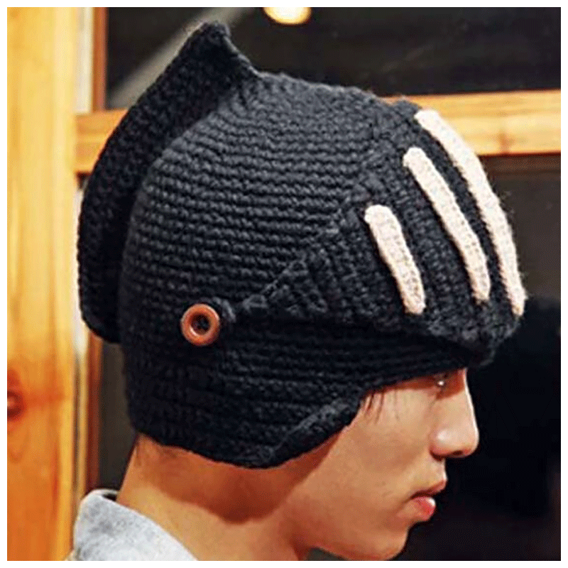 网红创意搞怪假发拖把大胡子章鱼帽子个性脏辫 罗马黑色 成人款