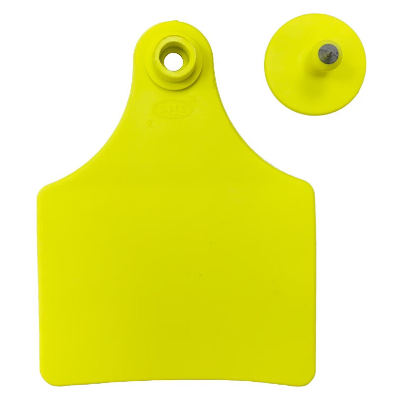 约克(york) 牛耳标无字奶牛耳牌tpu材质大号牛标畜牧耳号牌 铜头耳钉