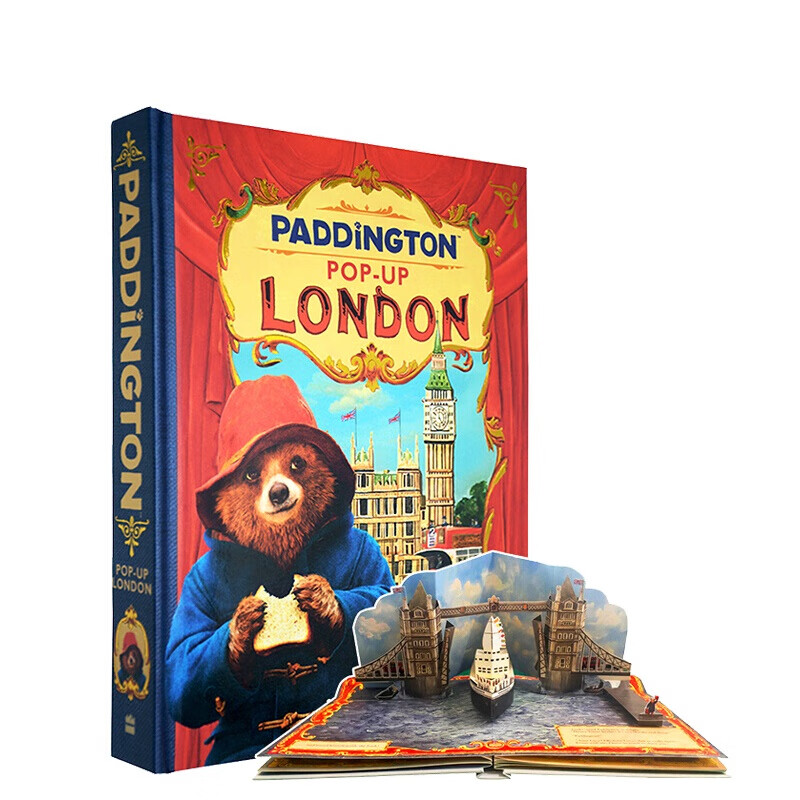 帕丁顿熊2 电影版立体书 伦敦之旅 收藏版 PADDINGTON POP-UP LONDON: MOVIE TIE-IN: Collector’s Edition进口原版 英文