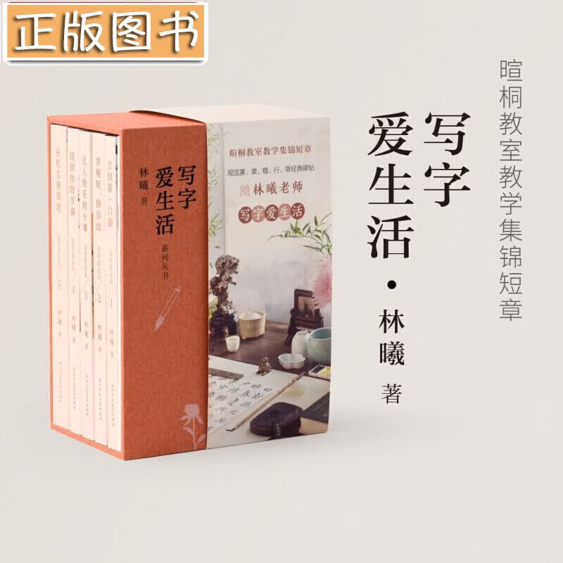 写字爱生活系列丛书【全套5册】林曦老师的书法美育课 暄桐教室教学集锦短章 尝到第一口甜