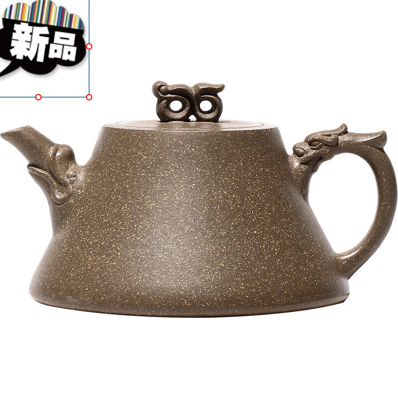 茶壶宜兴紫砂壶手工名家原矿青灰段泥凤鸣石瓢壶产地货源礼品定制