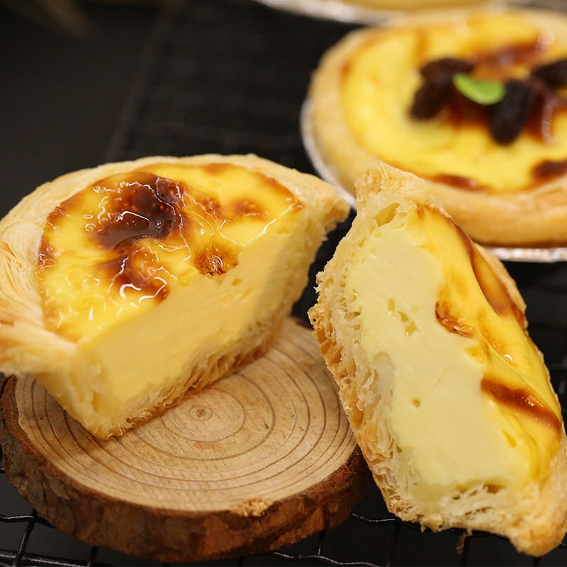 俏侬牛油蛋挞皮家用烘焙葡式蛋挞液套餐带锡底速冻俏农生酥皮旗舰 俏