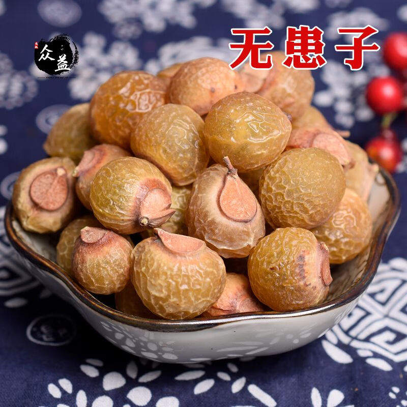 北京同仁堂中药材 无患子 500克 无患子鬼见愁 木患子 油患子 洗手果