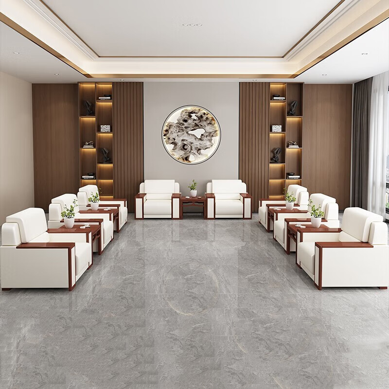 米粤家具(my) 工程会议沙发米粤大堂接待贵宾室沙发公司接待沙发议事