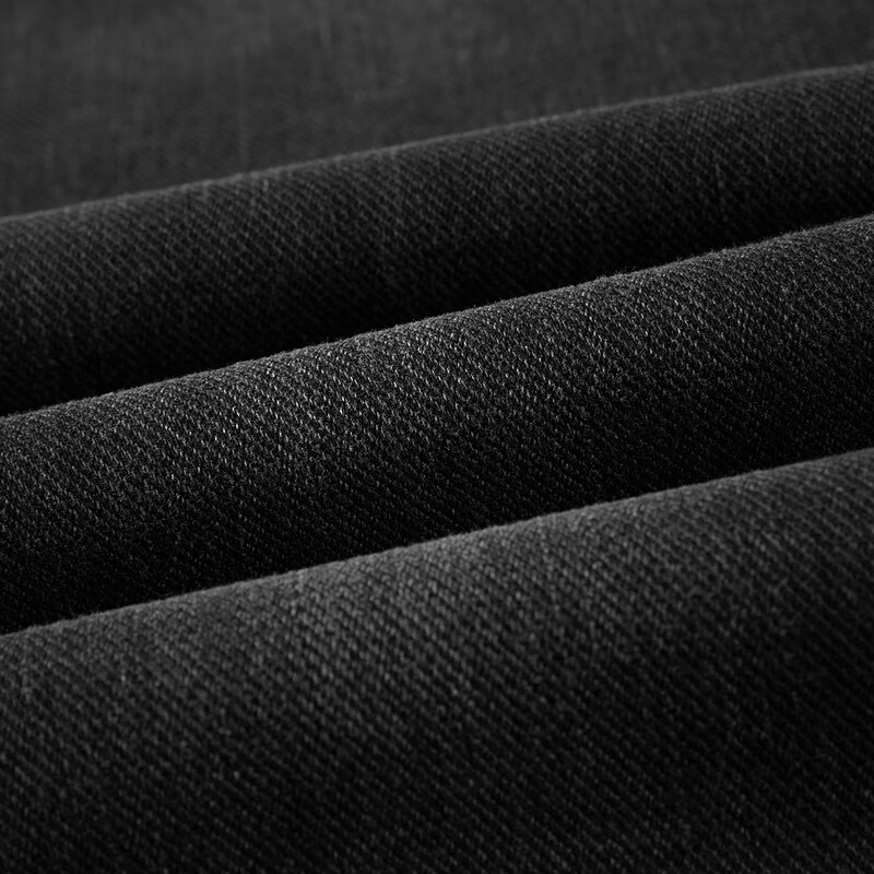 黑鲸(HLAJEANS)海澜之家旗下腰间抽绳牛仔裤男秋季束脚裤男裤子男商场同款 深灰18 M