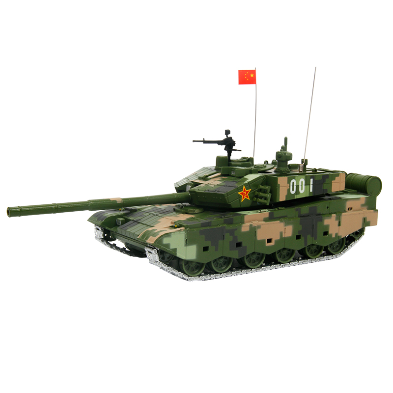 Terebo特尔博 1:50主战99A大改坦克模型 仿真合金 军事模型 阅兵装甲车 阅兵迷彩