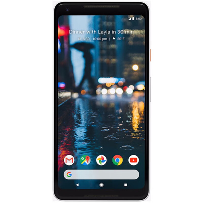 谷歌(google)pixel 2 xl智能手机 6英寸oled镜头高通骁龙 黑色  6