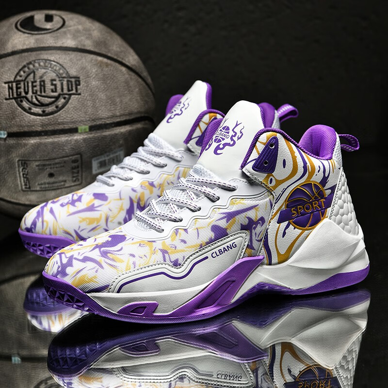 skaj高帮气垫科比6篮球鞋男欧文5学生儿童运动鞋毒液减震杜兰特球鞋