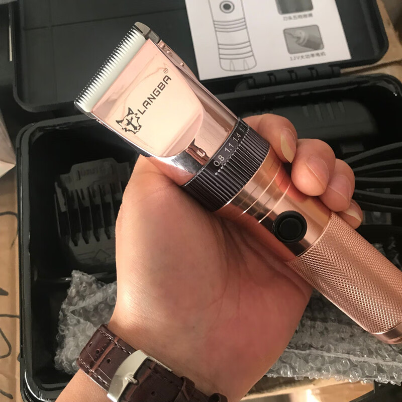 推子大功率大功率绒山羊电推剪插电式羊毛推子绵羊长毛兔大狗剃毛器