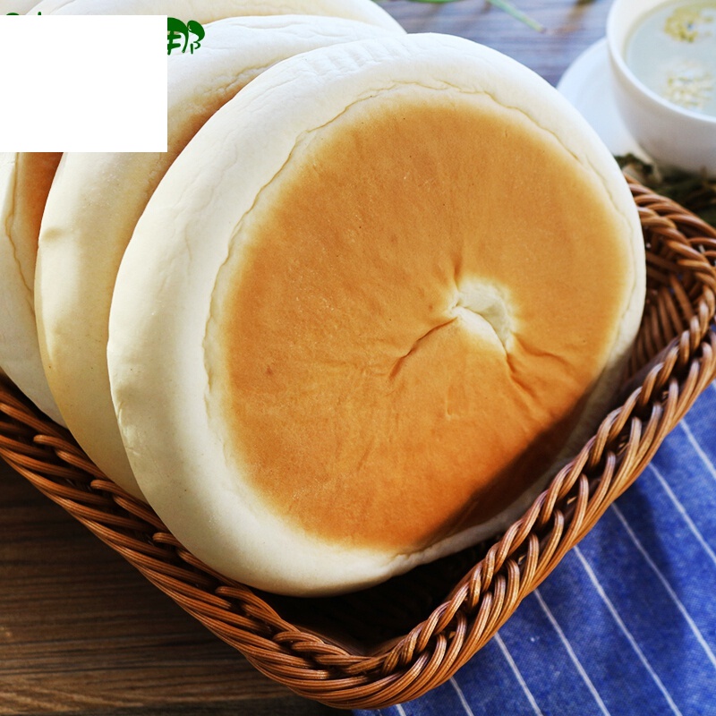 虎钢馋烧饼 东北豆沙大饼发面饼老式大饼子豆沙馅早餐面包7个/袋2袋