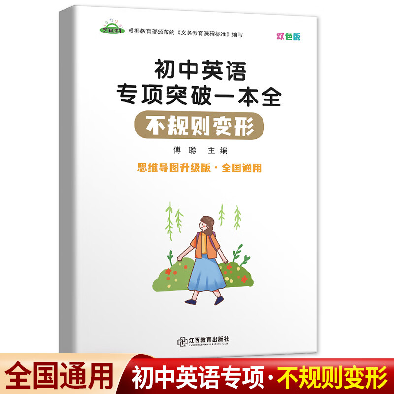 动词短语介词短语思维导图速记不规则变形元音辅音七八全国通用短语与句型二三单词短语大全固定搭配全 中学英语短语—不规则 初中通用